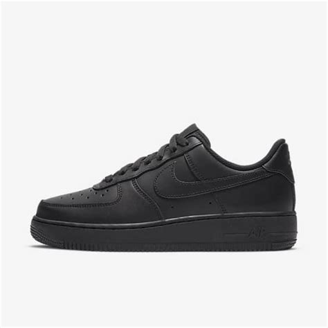 nike eissohle schwarz|Schwarze Air Force 1 Schuhe (22) .